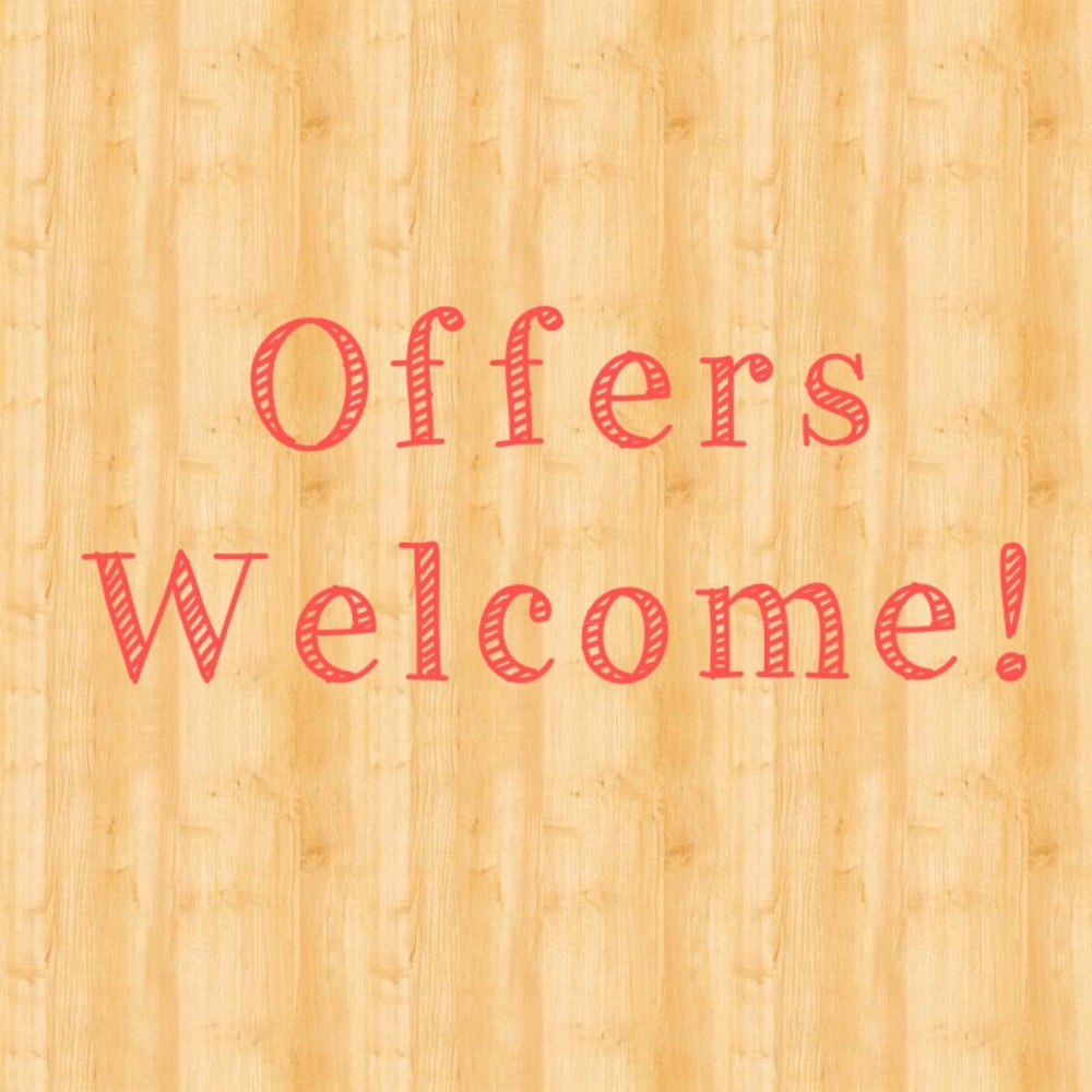 OFFERS WELCOME!